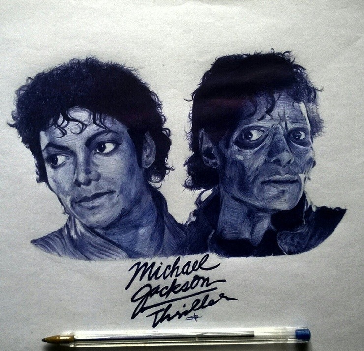 Michael Jackson dans le clip