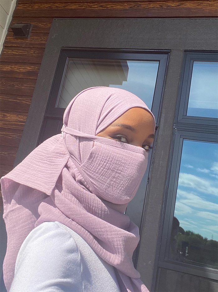 Hijab + Masque de protection